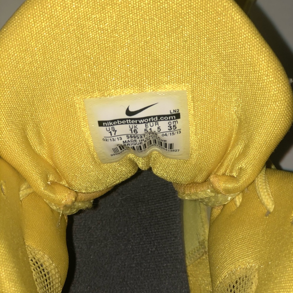 Bright yellow nike hyper dunk - Picture 6 of 6